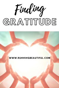 finding gratitude, being grateful